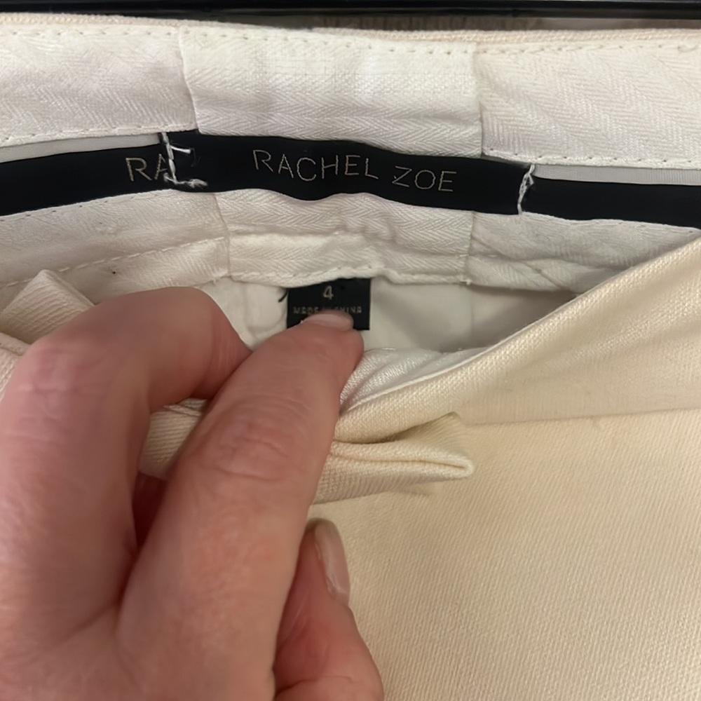 Rachel Zoe winter white tuxedo pant - Picture 7 of 10